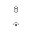 PSM Lighting Elba T483.1000 Garden Pole