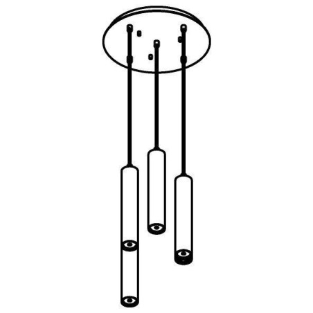 PSM Lighting Mero 1909.5 Suspension Lamp
