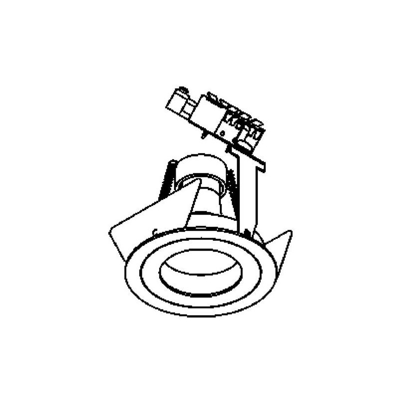 PSM Lighting Ø80 Convertible Sensa Recessed Spot