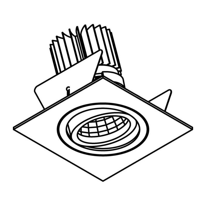 PSM Lighting Ø80 Luxor Xtm.1300.10013.S2 Recessed Spot