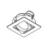PSM Lighting Square Click System Cassamba.Es50 Recessed Spot