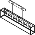 PSM Lighting Tavolo 5104.5.So Suspension Lamp