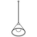 PSM Lighting Iconic 4601.J.E27.SH Suspension lamp