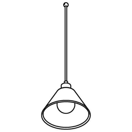 PSM Lighting Iconic 4601.J.E27.SH Suspension lamp