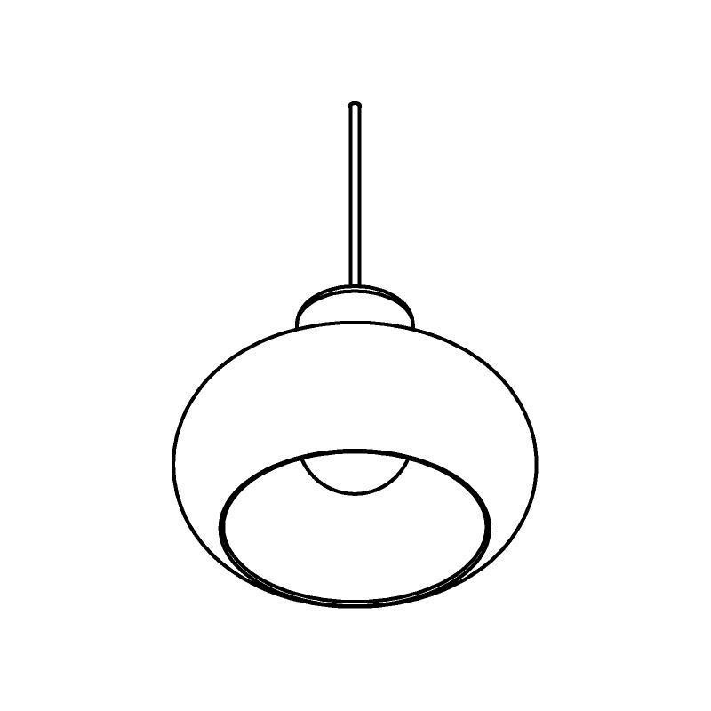 PSM Lighting Evita 4038.R.E27 Suspension Lamp