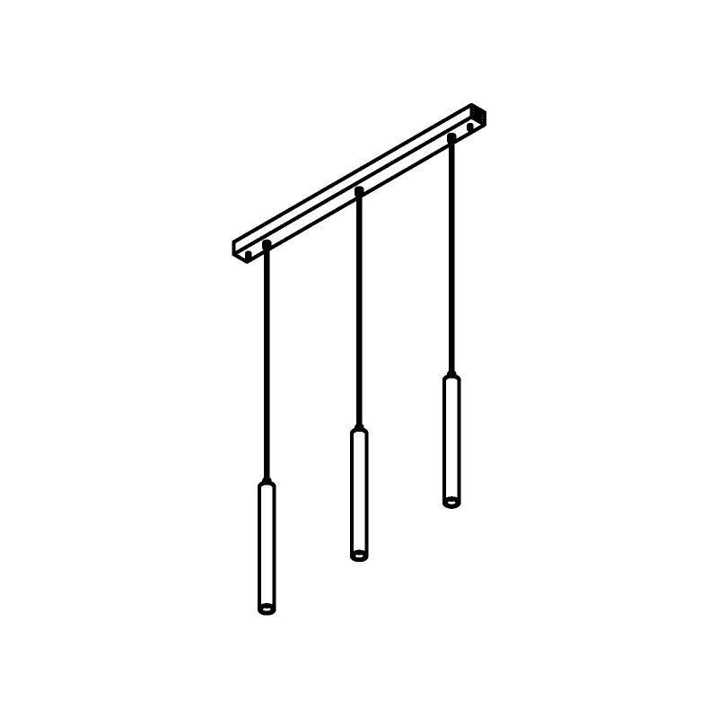 PSM Lighting Jacob 1922.3 Suspension Lamp