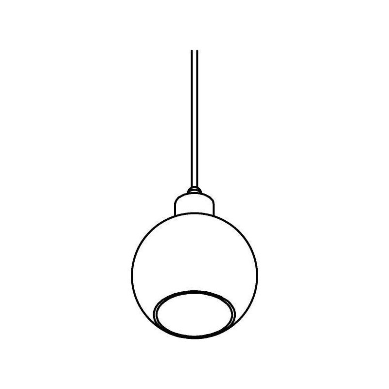PSM Lighting Moby Sh 5083.A.E27.Sh Suspension Lamp