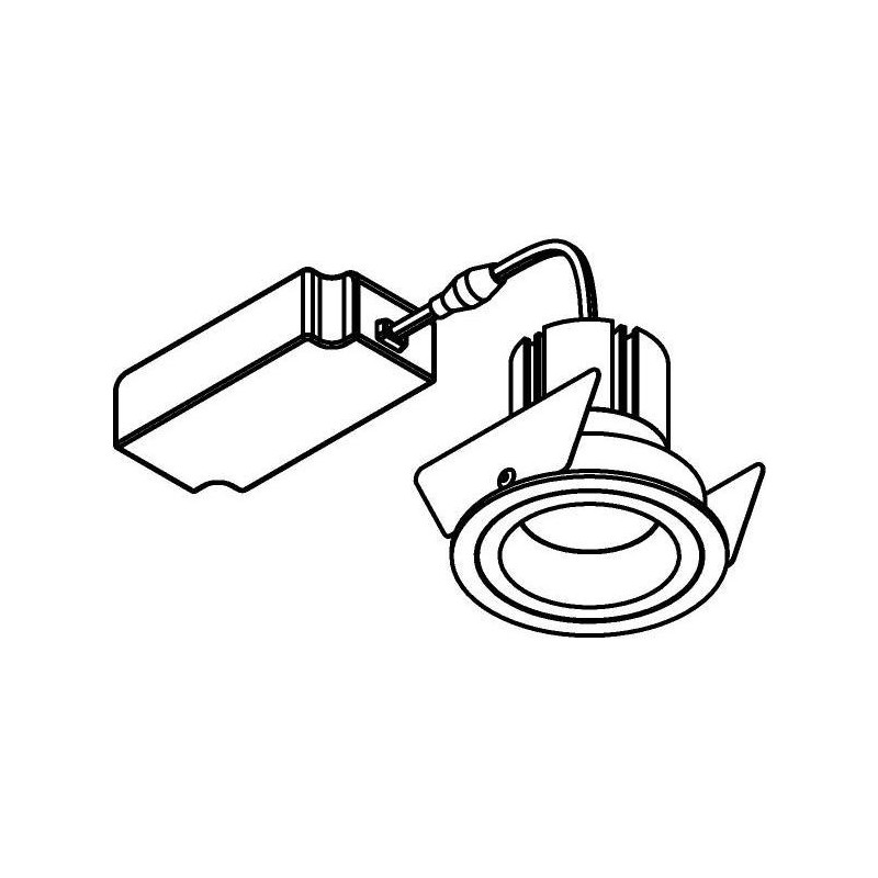 PSM Lighting Nova 666.10028 Recessed Spot