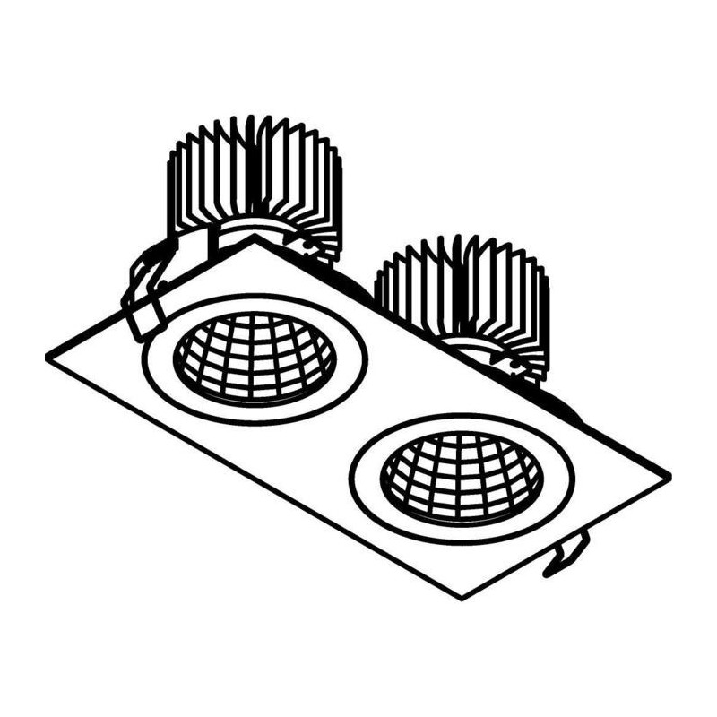 PSM Lighting Ø100 Luxor Xtm.1300.10049.S1 Recessed Spot