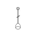 PSM Lighting Olivia Mini 1918.B2.E27 Suspension Lamp