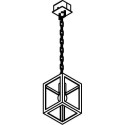 PSM Lighting Polo W775.Ch Suspension Lamp