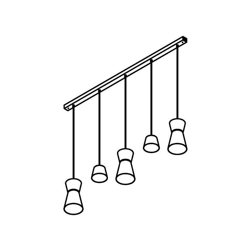 PSM Lighting Shake 5574.Led Suspension Lamp