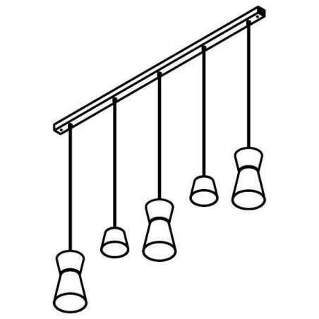 PSM Lighting Shake 5574.Led Suspension Lamp
