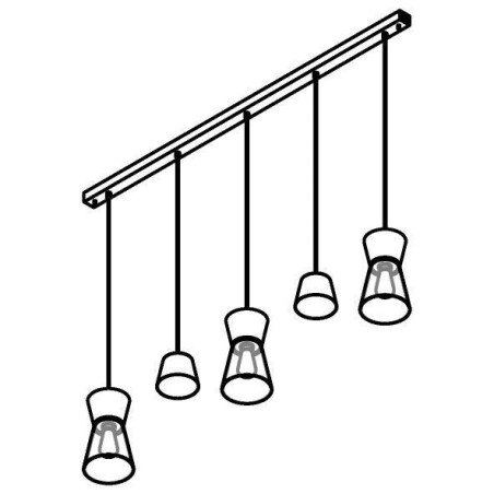 PSM Lighting Shake 5579.E27.116.ST Suspension lamp