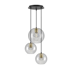 PSM Lighting Moby BT.5152.3 PSM Lighting Moby BT.5152.3.E27.216.TR.TX2 Suspension lamp