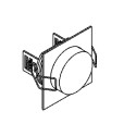PSM Lighting Cesar W1361.S1 Ceiling Lamp / Wall Lamp