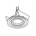 PSM Lighting Ø80 System Diva50Lnout.30 Recessed Spot