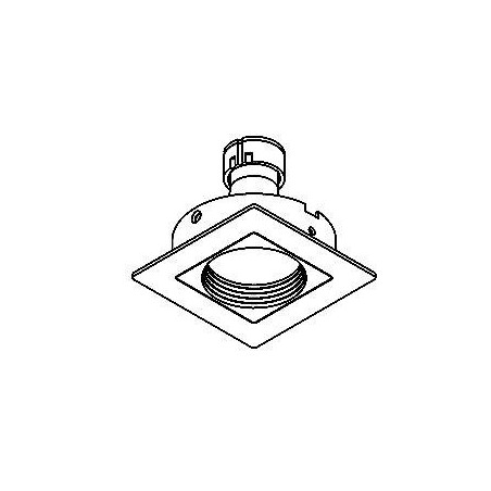 PSM Lighting Square Click System Casconga.Es50 Recessed Spot