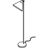 PSM Lighting Iconic 4604.J.E27.SH Floor lamp