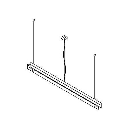 PSM Lighting Clip Double 2538.Aled Suspension Lamp