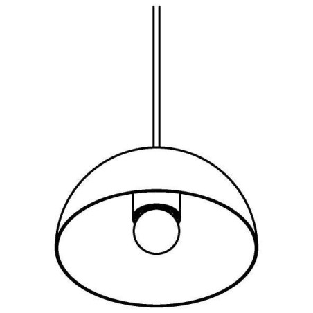 PSM Lighting Hangover 1624 PSM Lighting Hangover 1624.190.TX1 Suspension lamp