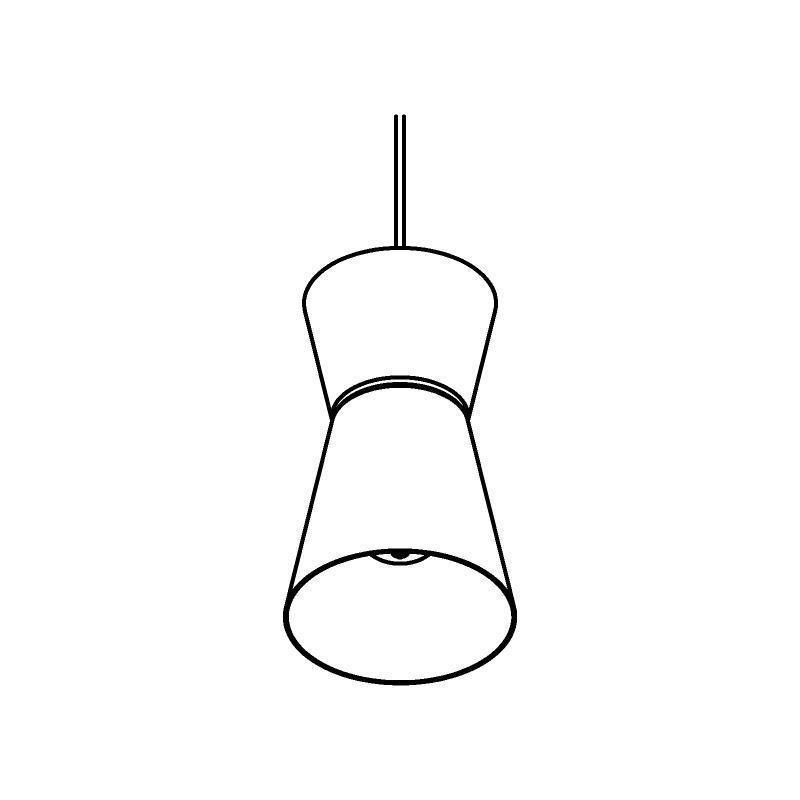 PSM Lighting Shake 5535.E27.Led Suspension Lamp