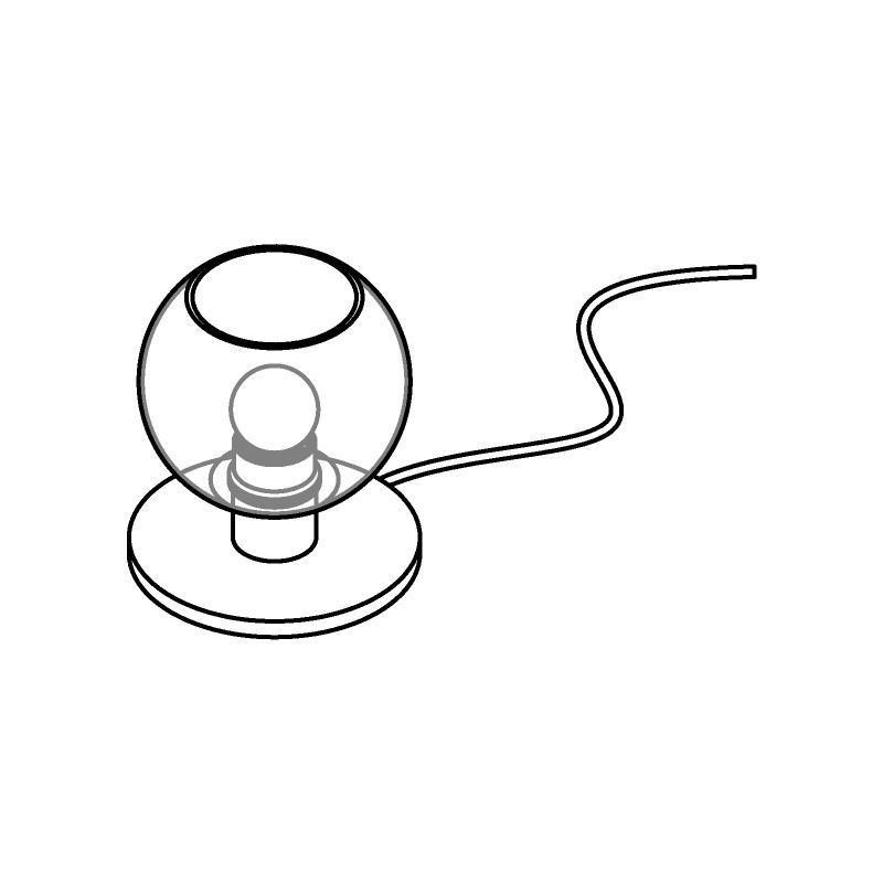 PSM Lighting Moby Sh 991.SH.A Table lamp