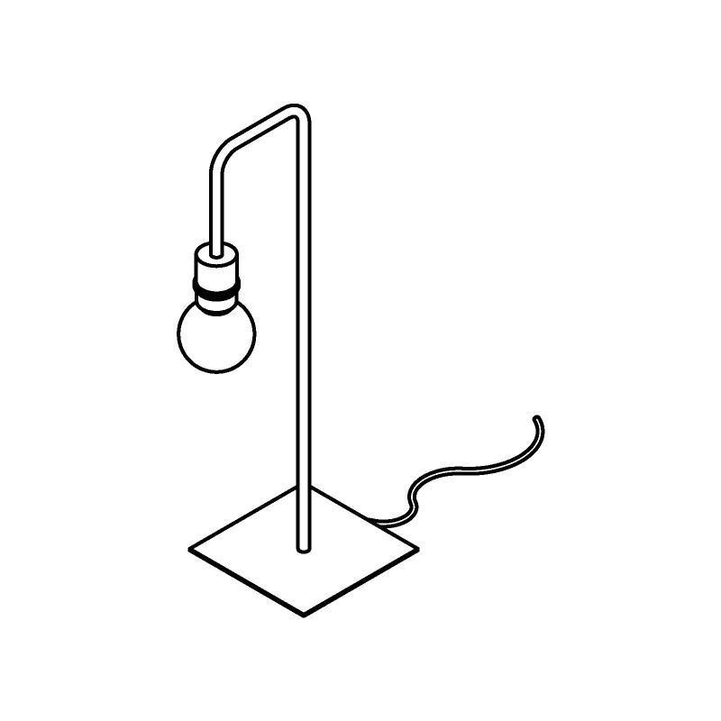 PSM Lighting Cleo 1566.Sh Table Lamp