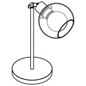 PSM Lighting Moby Sh 1621.Sh.A.300 Table Lamp