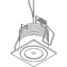 PSM Lighting Felix W1374 Recessed Spot