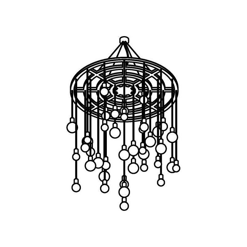 PSM Lighting Galaxy 5085.40 Suspension Lamp