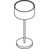 PSM Lighting Spazio 3049 Table Lamp