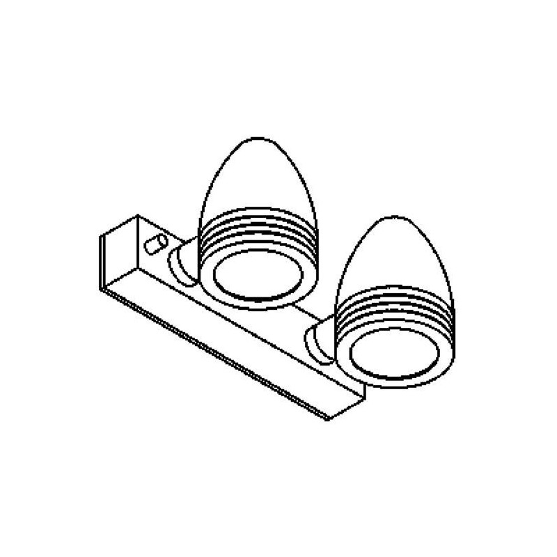 PSM Lighting Cuba W1321.220 Wall Lamp