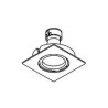 PSM Lighting Square Click System Casouzo.Es50 Recessed Spot