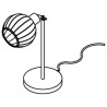 PSM Lighting Noella 4558.V.SH Table lamp