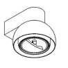 PSM Lighting Olivia 1819.Down Wall Lamp