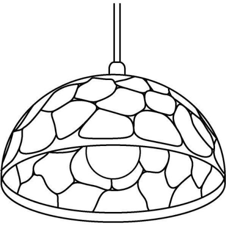 PSM Lighting Rocky 1398 Suspension Lamp