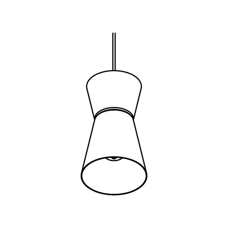 PSM Lighting Shake 5550.E27 Suspension Lamp