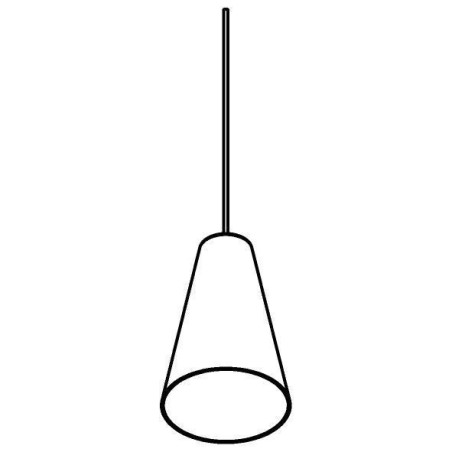 PSM Lighting Iconic 4611.G.E27.BZ.53 PSM Lighting Iconic 4611.G.E27.BZ.53.TXJ Suspension lamp
