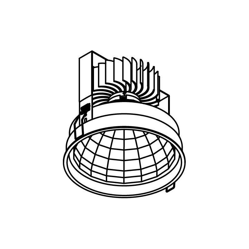 PSM Lighting Koza X - Inca Xtm 1768.2000.Ip20 Recessed Spot