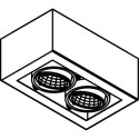 PSM Lighting Luxor 1982.Ip20 Ceiling Lamp