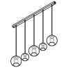 PSM Lighting Moby 5159.2B.3C Suspension Lamp
