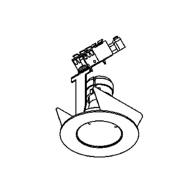 PSM Lighting Ø65-70 Inox 302V.230V Recessed Spot