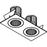 PSM Lighting Ø80 Luxor Xtm.1300.10036.S2 Recessed Spot
