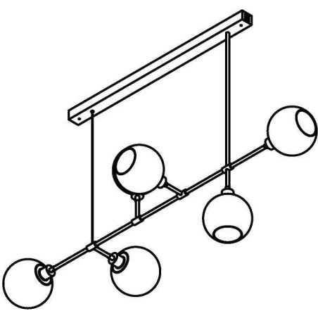 PSM Lighting Cleo 5142 Suspension lamp