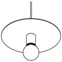 PSM Lighting Angelo 4983.E27 Suspension Lamp