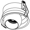PSM Lighting Babette 3009 Recessed spot
