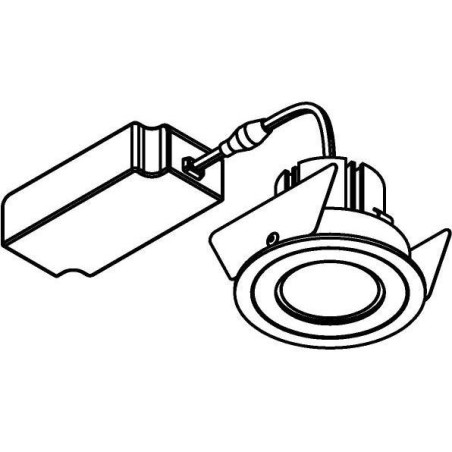PSM Lighting Nova 555.10024 Recessed Spot