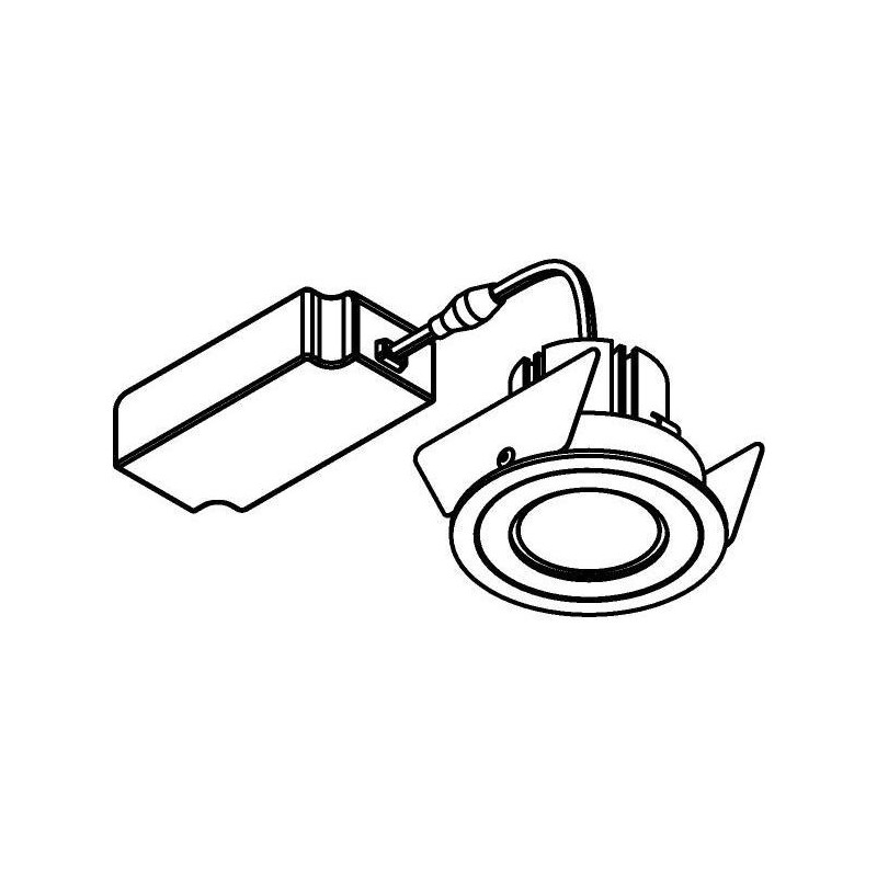 PSM Lighting Nova 666.10024 Recessed Spot