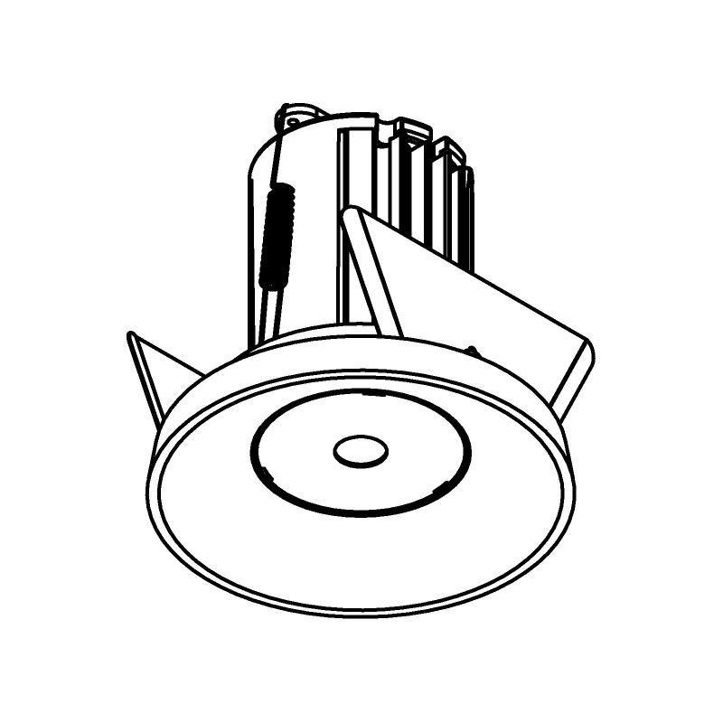 PSM Lighting Odile 2941.Dc.350Ma.S2 Recessed Spot